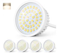 GeyouLux LED Módulo 230V Ultraplano ø50x23mm para Focos Empotrados y Focos de Superficie - 6W 600LM IP44 Ángulo de Haz de 120° 4000K Blanco Neutro - Recambio para Bombillas MR16/GU10-4 Piezas
