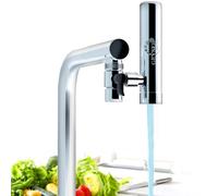 GEYSER EURO - Filtro Agua Grifo con Sistema de Cartuchos Único Aragón con Capacidad de 3000 L, Reduce Metales, Cloro, Bacterias, Pesticidas, Filtro de Agua para Grifo (Cartucho de 3000 l Incluido)
