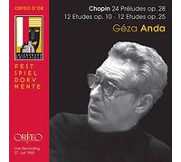 Geza Anda - CHOPIN:12 ETUDES OP. 10/25