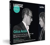Géza Anda - Géza Anda joue Bach et Bartók : Concertos pour piano. Haskil, Karajan, Fricsay, Ansermet.