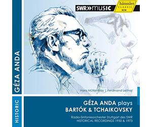 Géza Anda joue Bartók et Tchaikovski : Concertos pour piano.