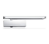 Geze TS 3000 V - Cierrapuertas (22,6 x 4,6 x 6 cm), color plateado