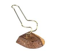 GEZHUCAO Soporte Creativo De Metal Para Pipas De Tabaco De 1/6 Expositor Para Pipas De Fumar Regalo Para Amantes De Las Pipas, Enamorados, Amigos, Coleccionistas(Gold,6)