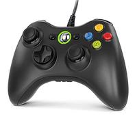 Gezimetie Xbox 360 Mando de Gamepad, USB Wired Controlador con Vibración, de Gamepad para Xbox 360/360 Slim Mando para PC (Windows 7/8/8.1/10/XP/Vista)