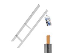 GeZu Impex Post Anchor H 101 x 400 mm Anclaje Galvanizado en Caliente Juego de 12 Soporte para Ancla Base Elevada