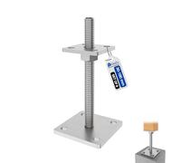 GeZu Impex Soporte Ajustable para Poste 70 x 70 mm Galvanizado por Inmersión en Caliente Set de 8 Soportes Ajustables de Altura Base Elevada