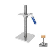 GeZu Impex Soporte Ajustable para Postes 80 x 80 mm Galvanizado en Caliente Soporte de Altura Base Elevada