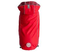 GF Pet Impermeable Reversible Elasto-Fit a Cuadros Rojos Grande