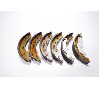 GF02423-Serie Zapatas de Freno Delanteros / Traseros Abeja TM-703 / Ape Car Max