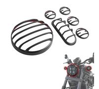GFARDMOTO Para HO&ND&A Rebel CMX250 300 500 1100 2019-2024 Luces traseras Intermitentes Cubiertas de protección de luces intermitentes delanteras y traseras (Negro mate-1)