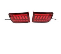 GFDJDF Luces Laterales Para Toyota Para 4 Runner 2003 2004 2005 Luces Traseras LED Reflector Luz De Parachoques Freno(Plug and play modelB)