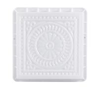 GFDSGRE Moldes para Cemento Molde de pavimentación Cuadrado DIY, simulación plástico, ladrillo hormigón, Pedal Paisaje, Herramientas fabricación jardín Piedra, Molde Camino