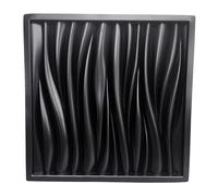 GFDSGRE Moldes para Cemento Molde de Yeso Cemento Pared con patrón Ondas, baldosas Piedra ladrillo plástico, máquina for Caminar, Manual DIY, pavimentación Camino césped y jardín