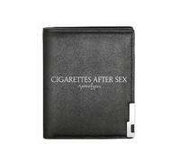 GFGHSJK Cigarrillos para cartera para hombre después del apocalipsis sexual Un álbum y evocador titulado Business Casual sencillo y práctico cueros para tarjeta y moneda