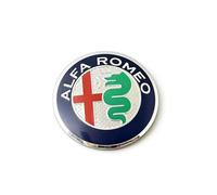 GFGJYK 4 PCS 60MM Pegatinas para La Cubierta para Alfa Romeo Mito 147 156 159 166, D Centro de La Rueda Pegatinas,Pegatinas para Autopartes,Tapas Rueda Centro Pegatinas,A