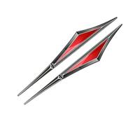 GFGJYK Pegatinas 3D para Emblema Puerta Lateral para Toyota GT86 I 2012-2019, Acero Inoxidable,Resistentes A Rayaduras,Accesorios Automotrices,Resistentes A La Intemperie,D