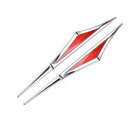 GFGJYK Pegatinas 3D para Emblema Puerta Lateral para Toyota RAV4 4 (IV) A4 I 2013-2018, Acero Inoxidable,Resistentes A Rayaduras,Accesorios Automotrices,Resistentes A La Intemperie,C