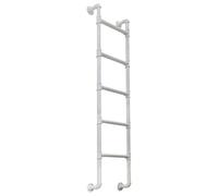 GFHOOZ Escalera metálica para áticos, Apartamentos, Entrada y Salida, de 100 a 300 cm de Altura, Resistente, para Colgar en la Pared, Ideal para lofts, dormitorios, bibliotecas,