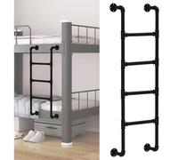 GFHOOZ Escalera para litera de Autocaravana, Escalera de Salida de Pozo de Ventana de sótano, 1,2 m, 1,8 m, 2,2 m y 2,4 m, Escalera de Hierro Forjado para Cama de Remolque de Vi