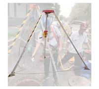 GFHOOZ Kit de trípode anticaídas de Alta Resistencia para Rescate en Espacios confinados, cabrestante de 816 kg, Dispositivo de autobloqueo, Equipo de elevación de Emergencia pa