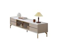 GFHTRELY 180CM Armario de Almacenamiento Moderno con Encimera Cerámica para Hogares, Consola Sala, Mobiliario Almacén Apto para Hoteles Consola Multimedia