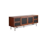 GFHTRELY 180cm Centro de Entretenimiento Salón Madera Maciza, Armario Almacén Doméstico, Mobiliario Versátil También Apto para Hoteles Consola Multimedia