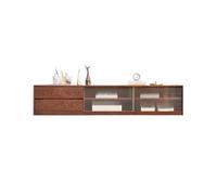 GFHTRELY 200cm Centro de Entretenimiento Moderno Doméstico Madera Maciza, Mueble Minimalista Rural con Almacenamiento, También Adecuado para Hotel, Casa, etc Consola Multimedia