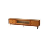 GFHTRELY 200CM Consola de salón rústica Madera, Mobiliario Almacenamiento doméstico, Centro Entretenimiento Apto para hoteles y Salas conferencias Consola Multimedia