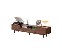 GFHTRELY 200x40x45cm Armario de Piso Madera Maciza, Mueble Almacenamiento para Hotel, Salón Descanso Consola Multimedia