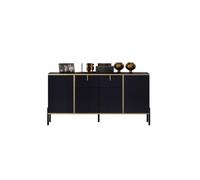 GFHTRELY Aparador de bufé para casa de alquiler, gabinete de vino, montado en la pared, para el hogar, sala de estar, gabinete de té, restaurante, vajilla, armario de almacenamiento, aparador (180 cm)