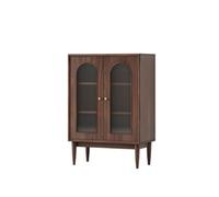 GFHTRELY Aparador de buffet de estilo chino, de madera maciza, para bar, cafetería y sala de estar, comedor y entrada, aparador (B)