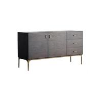 GFHTRELY Aparador de madera maciza para cafetería, restaurante, bar, mueble de almacenamiento industrial retro, para sala de estar, entrada de hotel, pasillo, decoración