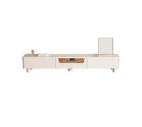 GFHTRELY Blanco TV simple sala de estar hogar pequeño apartamento luz lujo gabinete consola multimedia (160 x 30 x 46 cm)