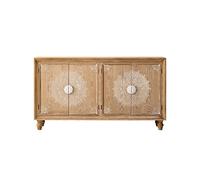 GFHTRELY Bufetera Mueble Aparador Retro for el hogar, Cocina, Comedor, aparador Tallado, Sala de Estar, Armario de Entrada, Armario de Almacenamiento Mueble de Cocina