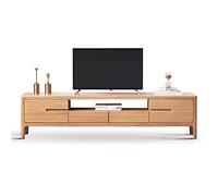 GFHTRELY Centro de Entretenimiento Soporte TV Moderno con cajón Almacenamiento y estantes Abiertos for Oficina en casa for televisores hasta 70" Consola Multimedia(B,150 * 35 * 45cm)