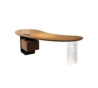 GFHTRELY Escritorio de ordenador de madera maciza, escritorio de ordenador, banco de trabajo, en casa, CEO mesa de juego (200cm)