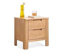 GFHTRELY Escritorio de Sofá Mesita de Noche con 2 cajones Casillero Sofá Cuadrado Mesa Auxiliar Gabinete de Almacenamiento for Dormitorio Sala de Estar Oficina 17.7 "Altura Mesa Pequeña