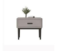 GFHTRELY Escritorio de Sofá Mesita de Noche Cuadrada for Interiores, mesita de Noche for Dormitorio, gabinete de Almacenamiento, Mesa Auxiliar con cajón for Sala de Estar y Dormitorio Mesa Pequeña