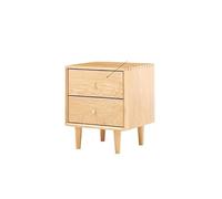 GFHTRELY Escritorio de Sofá Mesita de Noche de Madera Maciza de Estilo Chino, Mueble de Noche for Dormitorio de Roble Moderno y Sencillo, Armario de Almacenamiento Mesa Pequeña