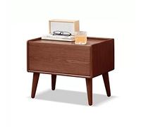GFHTRELY Escritorio de Sofá Mesita de Noche de una Sola Capa for Interiores, Dormitorio nórdico, Mesa Cuadrada pequeña, Armario de Almacenamiento, Sala de Estar, sofá, Armario Lateral Mesa Pequeña(B)