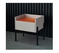 GFHTRELY Escritorio de Sofá Mesita de Noche Interior Sala de Estar Esquina Mesa de Centro Dormitorio Mesita de Noche Alta con cajón Mesita de Noche Mesa Auxiliar Mesa Pequeña(C)