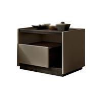 GFHTRELY Escritorio de Sofá Mesita de Noche Mesita de Noche Moderna for Dormitorio Mesita de Noche Cuadrada Gabinete de Almacenamiento Mesita de Noche de Madera Mesa Pequeña