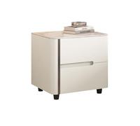 GFHTRELY Escritorio de Sofá Mesita de Noche, Sala de Estar, Estudio, gabinete de Almacenamiento, Dormitorio Moderno Simple, cajón de Dos Capas, pequeño gabinete de Almacenamiento Mesa Pequeña(S)