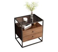 GFHTRELY Escritorio de Sofá Mesita de Noche Sencilla for Dormitorio, habitación de Alquiler, Armario de Almacenamiento, Estilo Italiano, pequeño Estante de Almacenamiento Mesa Pequeña