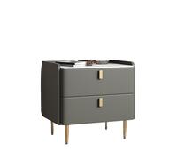 GFHTRELY Escritorio moderno y minimalista para el hogar, dormitorio, mesita de noche, armario minimalista de cuero para almacenamiento, mesa pequeña (2,40 cm)