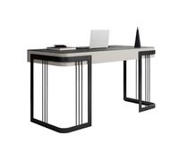 GFHTRELY Escritorio para computadora de pizarra de 1 m, 1,2 m, 4 m, 6 m, moderno, minimalista, con cajón, soporte para computadora, estación de trabajo, mesa de juegos (1,2 metros)