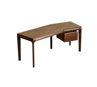 GFHTRELY Escritorio para Computadora Escritorio de Madera Maciza Estilo Chino, luz Esquina Nogal, Escritorio Lujo for Ordenador, Estudio for el hogar, Dormitorio, Escritura for Mesa para Juegos