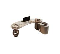 GFHTRELY Escritorio para Computadora Escritorio de Pizarra, Escritorio Jefe Sencillo, Estudio for computadora, Escritura Adecuado for la Oficina del Presidente Mesa para Juegos(220cm)