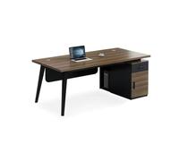 GFHTRELY Escritorio para Computadora Escritorio for computadora de casa con gabinete Almacenamiento, Escritorio for el Personal, Oficina Simple, for, Trabajo for una Sola Persona Mesa para Juegos(A)