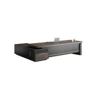 GFHTRELY Escritorio para Computadora Escritorio Moderno For Director Ejecutivo, De Jefe, Gerente Oficina Lujo Ligero Mesa para Juegos(A)